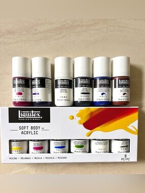 Liquitex Soft Body Acrylic Mixing Bundle of 12